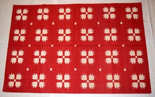 Arihant24 Cotton Durries, For Home, Hotel, Marriage, Parties, Size : 40x30inch, 40x40Inch, 45x35inch