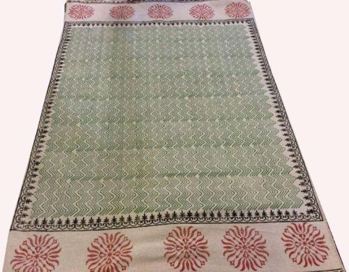 VICP128 Cotton Printed Rugs, Size : 2x3feet, 3x4feet, 4x5feet, 5x6feet
