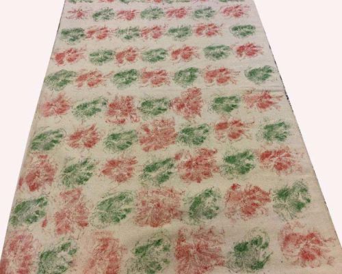 VICP132 Cotton Printed Rugs, Size : 2x3feet, 3x4feet, 4x5feet, 5x6feet, 6x7feet, 7x8feet