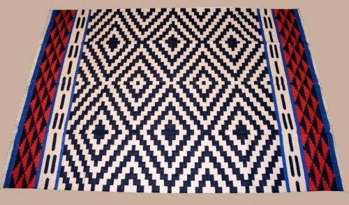 VICD0113 Arihant Art Cotton Rugs, For Bathroom, Home, Hotel, Office, Restaurant, Technics : Hand Made