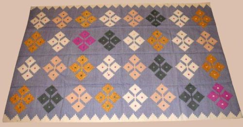 VICD0115 Arihant Art Cotton Rugs, For Bathroom, Home, Hotel, Office, Restaurant, Technics : Hand Made