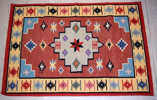 VICD0101 Arihant Art Cotton Rugs, For Bathroom, Home, Hotel, Office, Size : 2x3feet, 3x4feet, 4x5feet