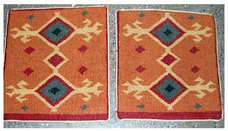 Square Cu - 3004 Cushion Cover Rugs, For Home, Hotel, Office, Size : 16x16inch, 18x18inch, 20x20inhc