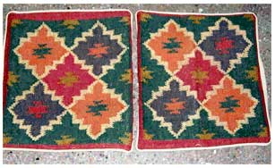 Square Cu - 3007 Cushion Cover Rugs, For Home, Hotel, Office, Size : 18x18inch