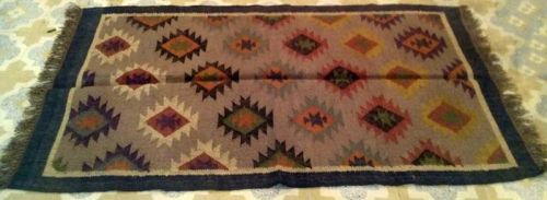 VIWJ0012 Wool Jute Rugs, For Bathroom, Home, Hotel, Office, Size : 2x3feet, 3x4feet, 4x5feet, 5x6feet