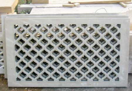 Stone Grills -01, Shape : Rectangular