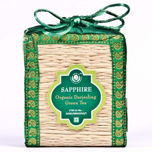 Sapphire Organic Darjeeling Green Tea, Style : Dried