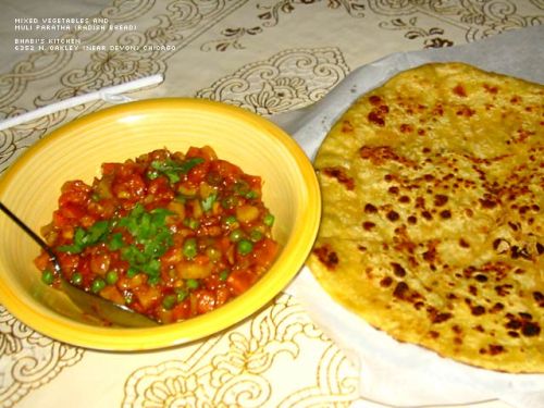 Mix Veg Paratha