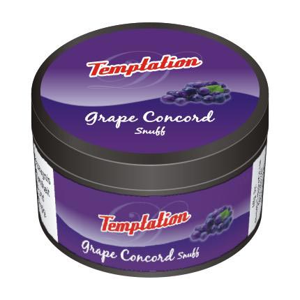 25 Gm Temptation Grape Concord Non Herbal Snuff