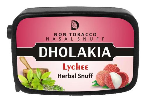 9 Gm Dholakia Lychee Herbal Snuff