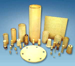 Sintered Bronze Filter Elements