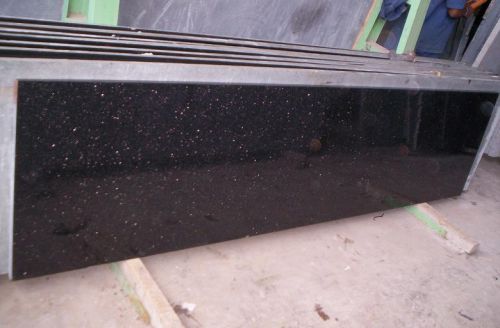 Black Galaxy Granite Tiles
