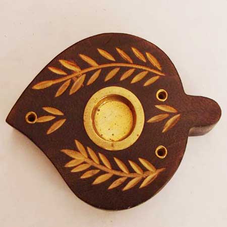 Wooden Incense Holder