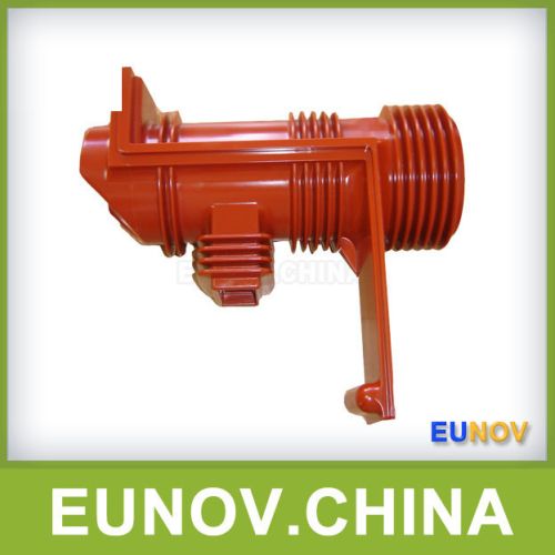 Epoxy Resin Material Red 40.5kv Contact Spout Bushing High Voltage