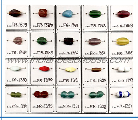 Frosted Glass Beads