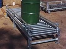 Roller Conveyor Drum Handling