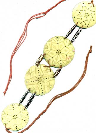 Leather belts, Pattern : Plain