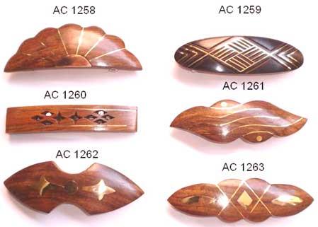 HA 1258 Wood With Brassinlay