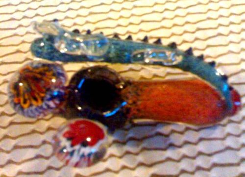 Glass Alligator Pipe