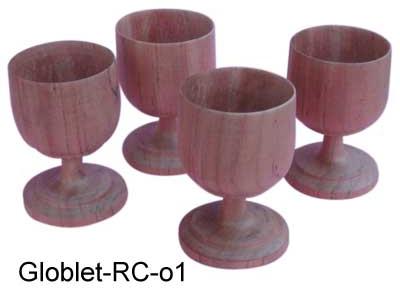 Wooden Wine Glass (Globlet RC - 01)