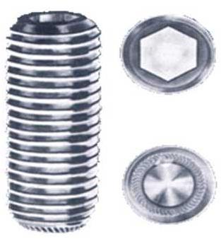 Knurled Point Socket Set Screws