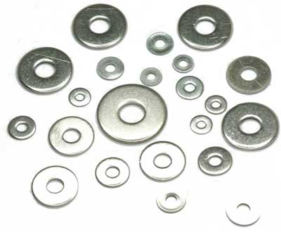 Teknic Fastner Polished Stainless Steel Plain Washers, Packaging Type : Box