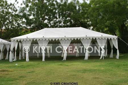 Cotton 02 Luxury Maharaja Tents, For Camping, Pattern : Plain