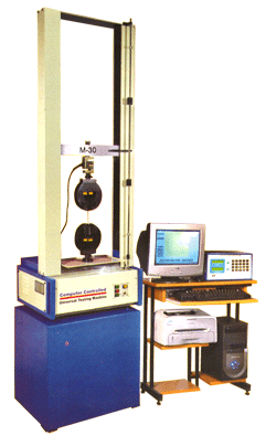 COMPUTER SERVO CONTROLLED BALL SCREW DRIVEN UNIVERSAL TESTING MACHINES