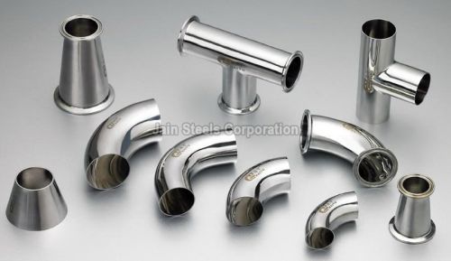 Stainless Steel Pipe Fittings, For Construction, Hydraulic, Industrial, Size : 1/2Inch, 1inch, 2Inch