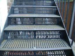 Polished Cast Iron Steps