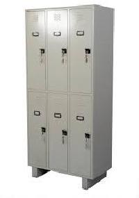 Adiko Powder Coated Metal Industrial Lockers, Color : Grey