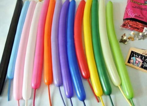 Long Tube Shaped Balloons