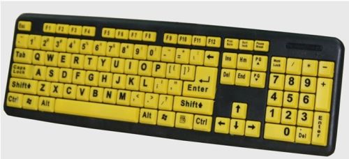 Mjx- Large Print Keyboard