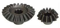 Polished Rotavator Crown Wheel and Pinion