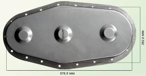 Metal Rotavator Side Gear Cover, For Industrial, Pattern : Plain