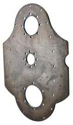 Metal Rotavator Side Plate, For Industrial, Pattern : Plain