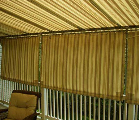Mild Steel Spectra Vertical Awnings, Color : Green, White, Yellow