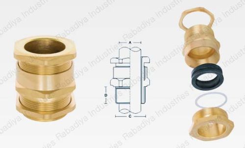 Brass Cable Glands, Material : Brass