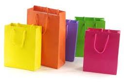 Paper Gift Shopping Bags 40x35x10cm, Brand Name : DUALWIN