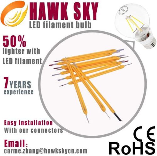 Past Rohs Text 6000-6500k LED Filament Bulb Maker