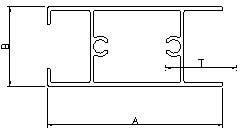 18MM Sliding Series Shutter Bottom Window