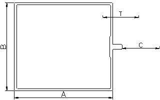 Aluminium Structural Glazing Sections