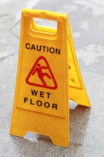 KT Wet Floor Message Board