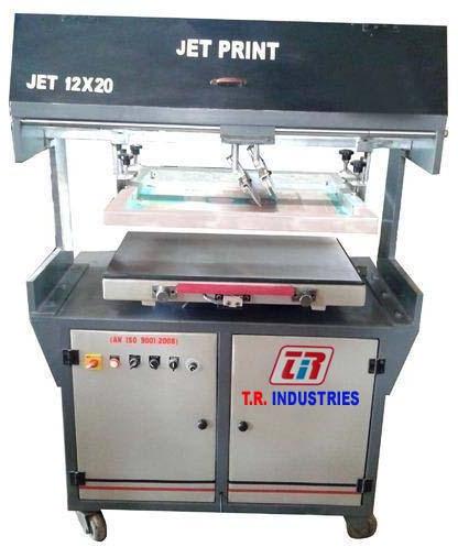 Semi Auto Flat Screen Printing Machine