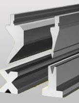 Metal Polished Hardened Press Brake Tools, For Industrial, Color : Metallic