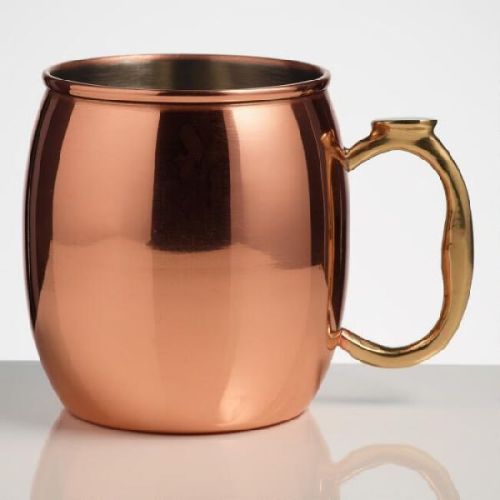 Plain Copper Mug, Capacity : 850 Ml