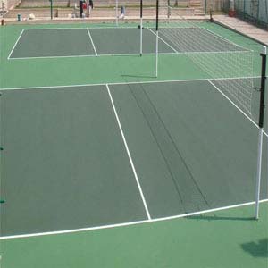 Badminton Court Synthetic Flooring Surface Installation Services