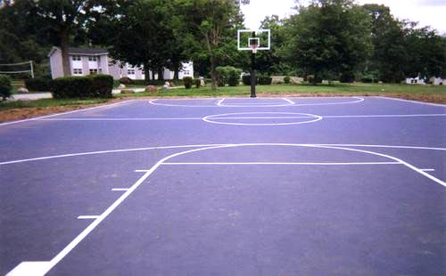 Basketball Court Installation