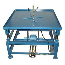 Concrete Vibrating Table, For Industrial, Color : Metallic, Silver