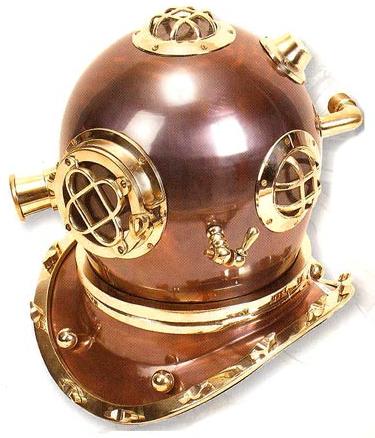 Brass Divers Helmet